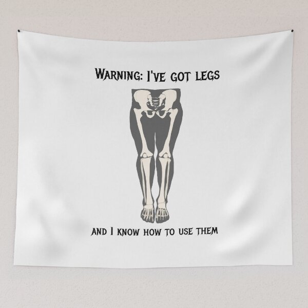 Item preview, Legs Warning designed and sold by scratchedhand.