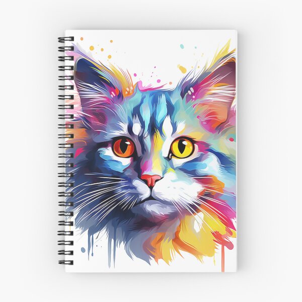 Item preview, Colorful Cat designed and sold by Ebuch007.