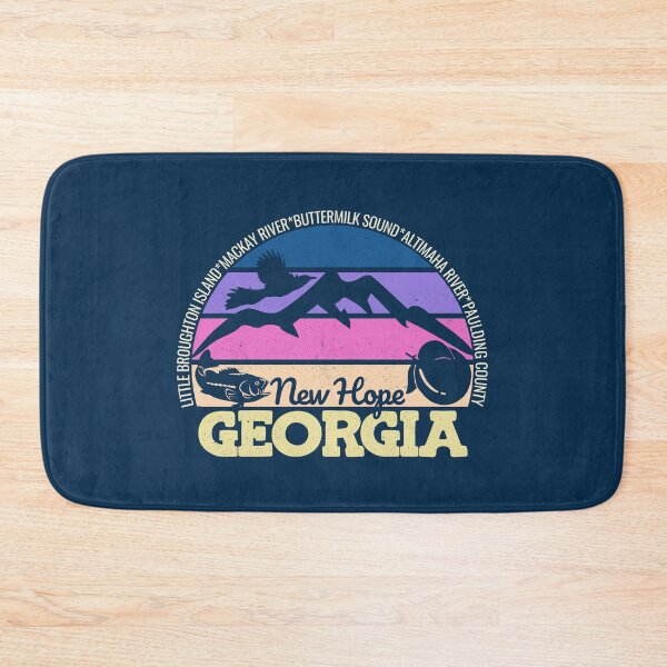 Item preview, New Hope Georgia Sunset Retro Vintage Local Pride Logo designed and sold by CRHPOD20.