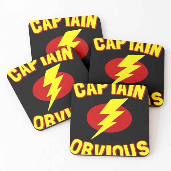 Item preview, Captain Obvious designed and sold by flippinsg.