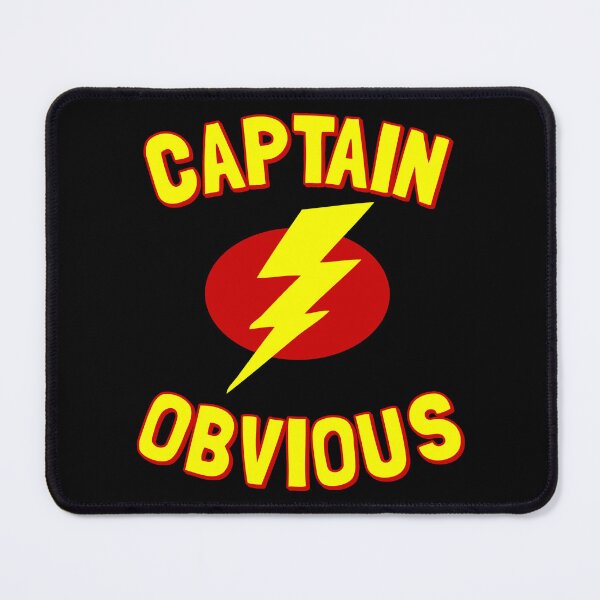 Item preview, Captain Obvious designed and sold by flippinsg.