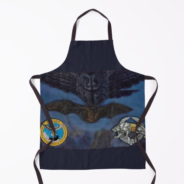 Item preview, UKRAINAN RARE GRU OFFICE PICTURE OWL AND BAT DELUXE designed and sold by THE AMERICAN TEEVANGELIST.