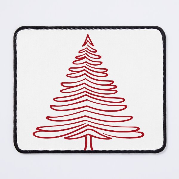 Item preview, A simple red Christmas tree designed and sold by MOA-trends.