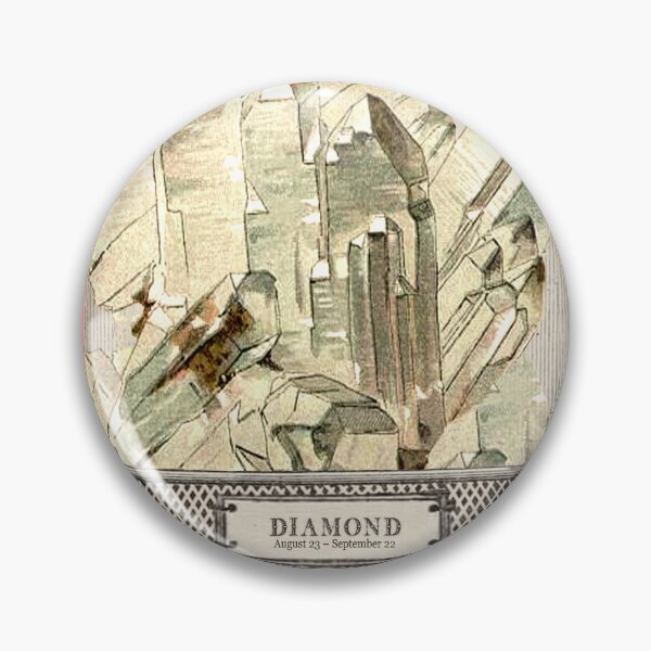 Item preview, Diamond birthstone, for Virgo zodiac sign designed and sold by MINDTHECHERRY.