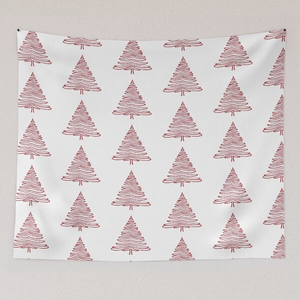 Item preview, A simple red Christmas tree designed and sold by MOA-trends.