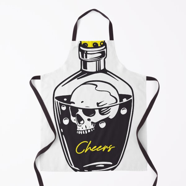Item preview, Skull in the bottle Bones designed and sold by ArtisticPen-art.