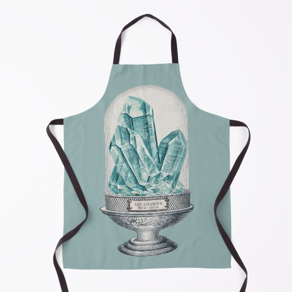 Item preview, Aquamarine birthstone, for Pisces zodiac sign designed and sold by MINDTHECHERRY.