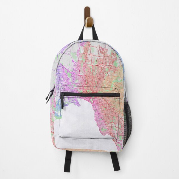 Item preview, Melbourne City Map of Australia - Colorful designed and sold by deMAP.