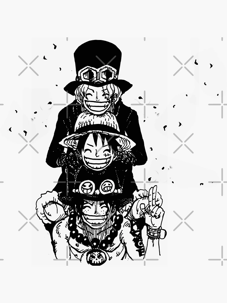 Luffy y Sabo in 2023  One piece manga, One piece tattoos, Manga anime