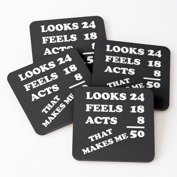 Item preview, Looks Feels Acts 50	 designed and sold by kupzhgmbkuk21.