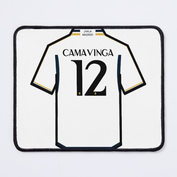 Eduardo Camavinga 2023/2024 Real Madrid Shirt Sticker for Sale by  ArtForAllAges