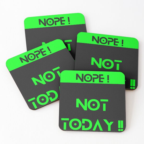 Item preview, Good Vibes ! Not Today !! designed and sold by UMI BLOOM.