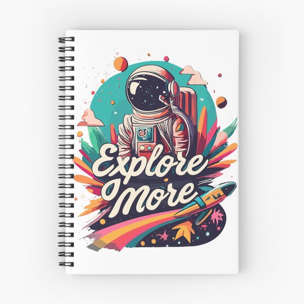 Item preview, Astronaut "Explore More" designed and sold by cuprum13.
