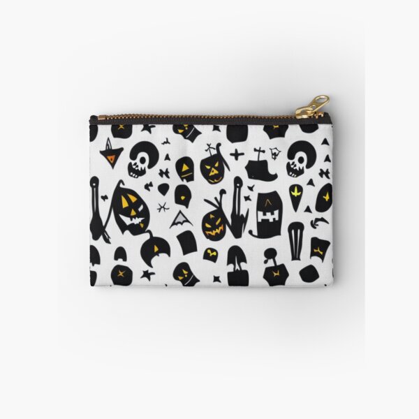 Item preview, Frightening Fusion: Skulls and Pumpkins Galore designed and sold by orchidgd.