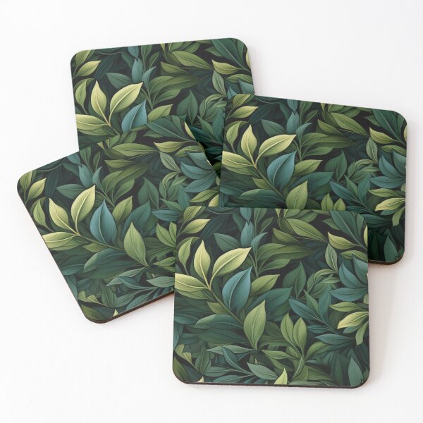 Item preview, Lush Leaf Pattern | Floral | Nature | Vintage designed and sold by Qoupy.