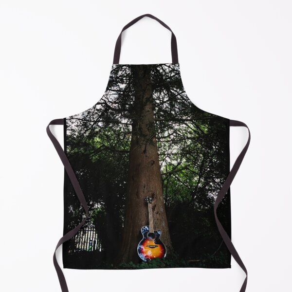 Item preview, Guitar against a tall tree designed and sold by FallenTrickster.