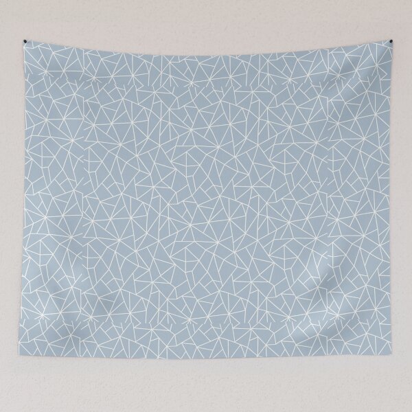 Item preview, Light Blue Minimalist Geometric Line  designed and sold by lovehaleyxo.