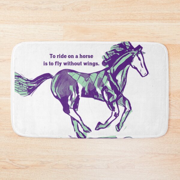Item preview, Abstract Art To Ride On a Horse is to Fly Without Wings designed and sold by gleefulme.