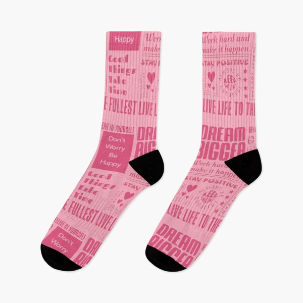 Item preview, Motivational Dual-Color Pink Positive Affirmations designed and sold by carroteraser.