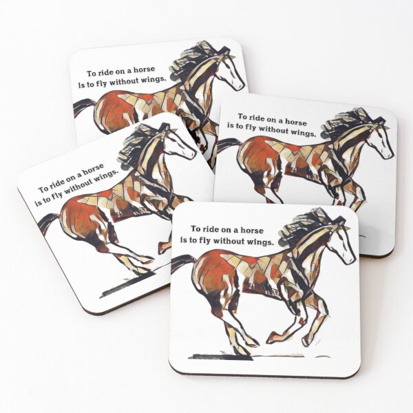 Item preview, To Ride On a Horse is to Fly Without Wings designed and sold by gleefulme.