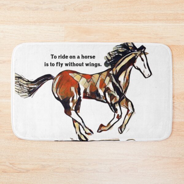 Item preview, To Ride On a Horse is to Fly Without Wings designed and sold by gleefulme.