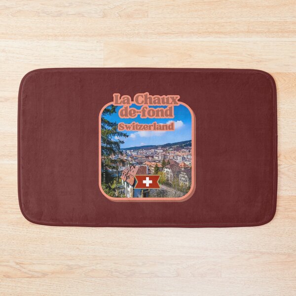 Item preview, La Chaux de fonds Souvenirs and attractions for tourists, things to see and visit, Swiss Holidays, Switzerland Travel old town, Tourist souvenir, CH dad mom, grandpa grandma, I Love La Chaux de fonds designed and sold by SwissCalibre.