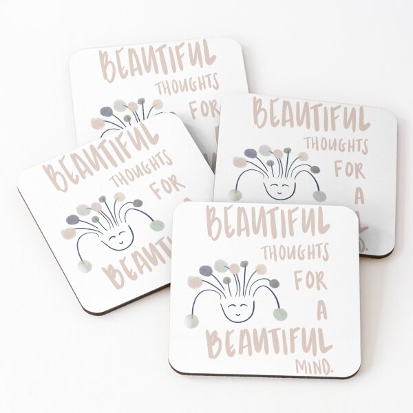 Item preview, Beautiful thoughts for a beautiful mind designed and sold by dannika-nicole.