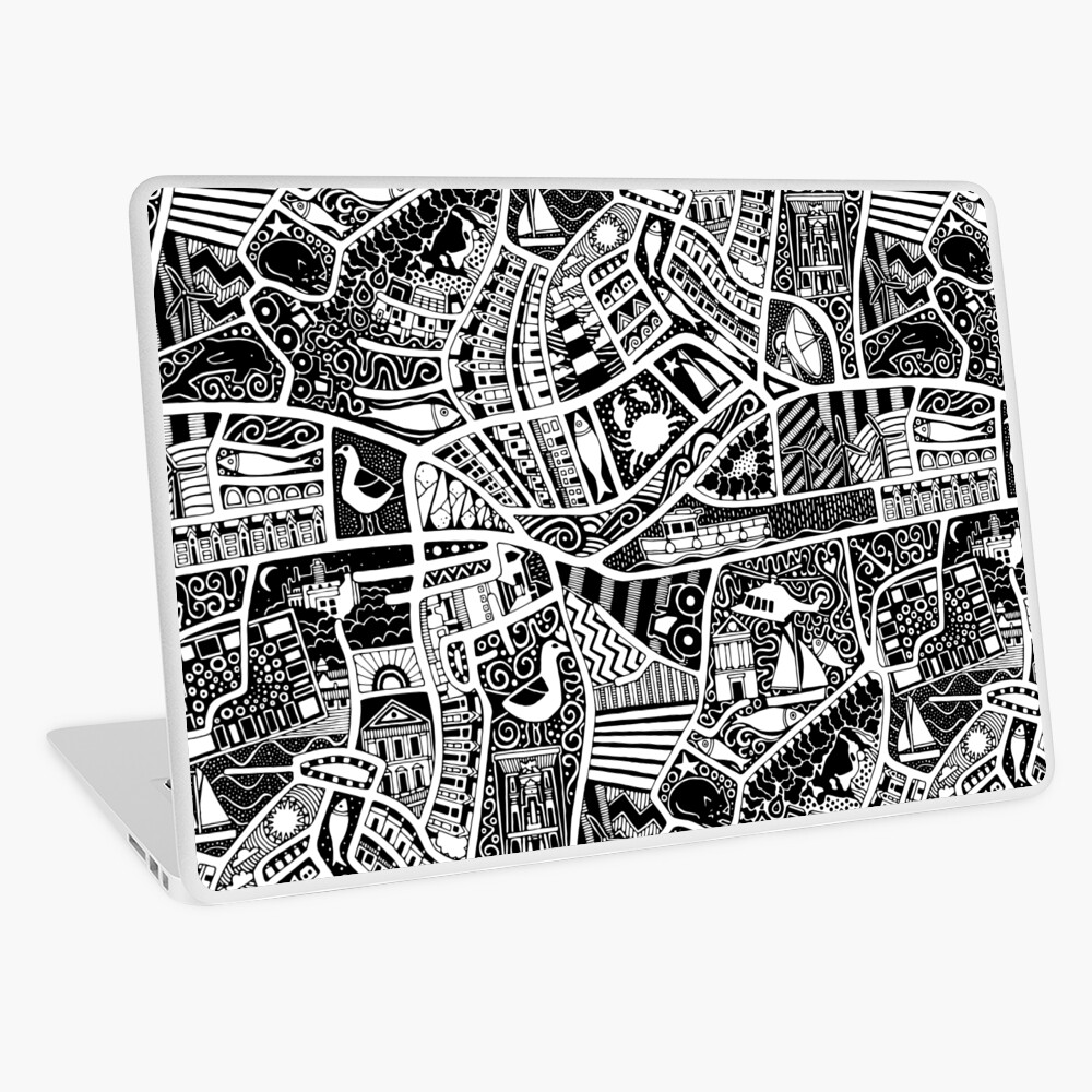 Item preview, Laptop Skin designed and sold by scrummy.