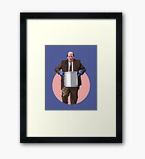 Das Büro Kevin Chilli Gerahmtes Wandbild