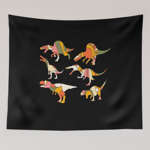 Item preview, Retro Dinosaur Art designed and sold by PetSafari.