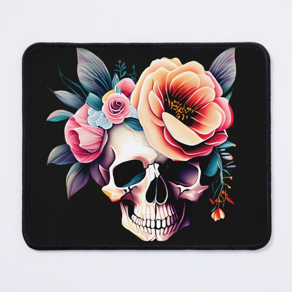 Item preview, Bloom Skull designed and sold by MajdoArt.