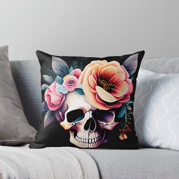 Item preview, Bloom Skull  designed and sold by MajdoArt.
