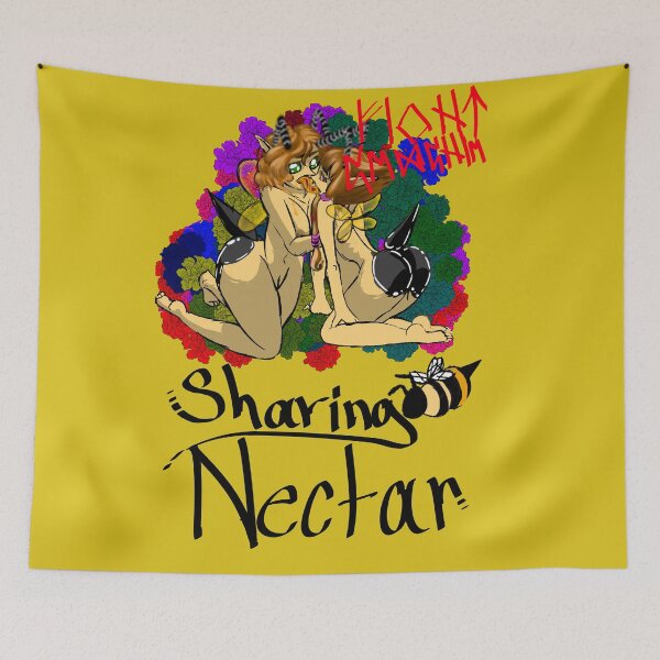 Item preview, Sharing nectar  designed and sold by nekoandwolf1.