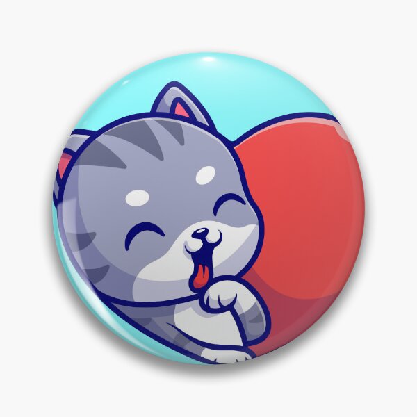 Item preview, Affectionate Cat: Cartoon Vector Icon designed and sold by hjian8219.