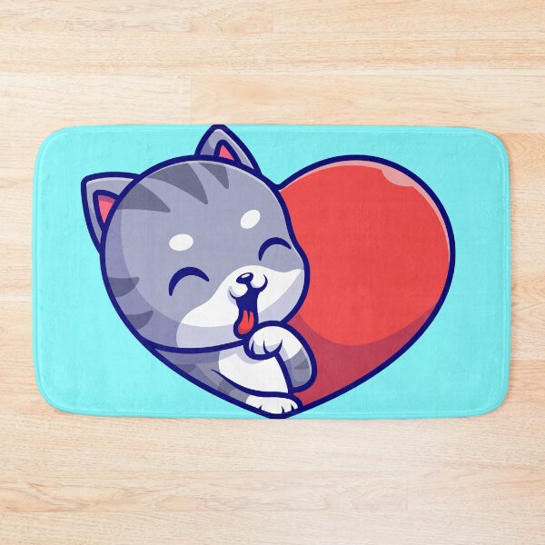 Item preview, Affectionate Cat: Cartoon Vector Icon designed and sold by hjian8219.