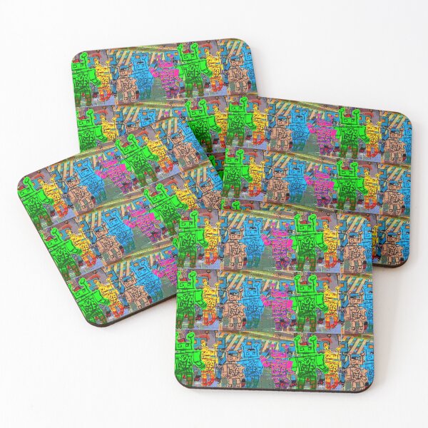 Item preview, Robots Invade The City Again!? designed and sold by OmegaRedFan.