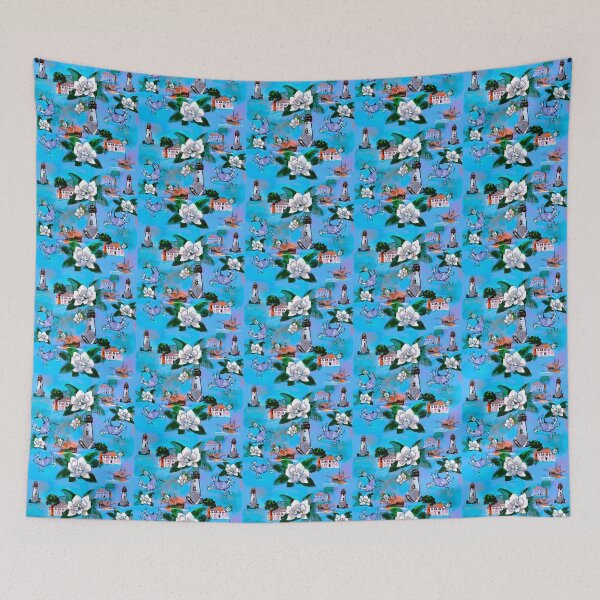 Item preview, Lowcountry Toile designed and sold by Julia Grammer-Begley.