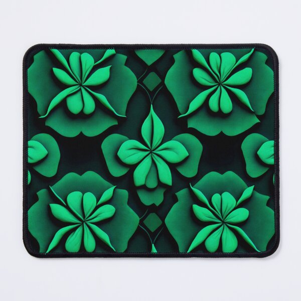 Item preview, Green Coloured Fabric Pattern designed and sold by likbatonboot.