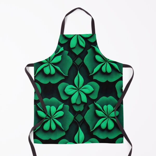 Item preview, Green Coloured Fabric Pattern designed and sold by likbatonboot.