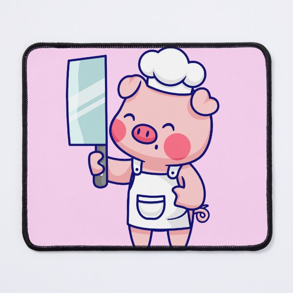 Item preview, Culinary Pig Chef: Cartoon Vector Icon designed and sold by hjian8219.