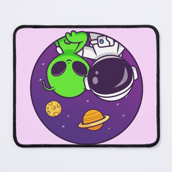 Item preview, Cosmic Duo: Alien and Astronaut Logo designed and sold by hjian8219.