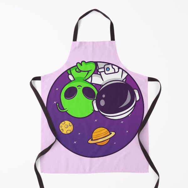 Item preview, Cosmic Duo: Alien and Astronaut Logo designed and sold by hjian8219.