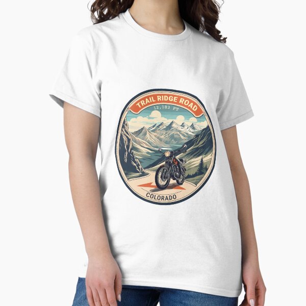 Item preview, Trail Ridge Road Moto Sticker designed and sold by ronengel.