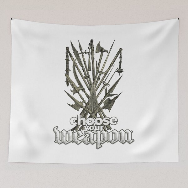 Item preview, Choose your weapon designed and sold by sampalisdesign.