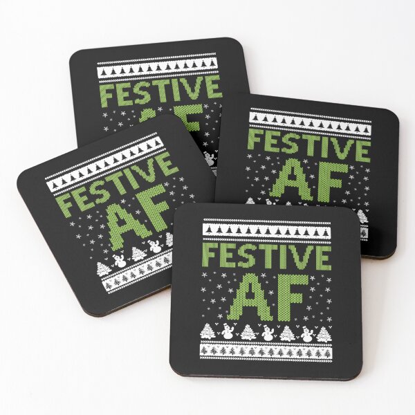 Item preview, Festive AF - Festive As Fuck  	 designed and sold by drzgnpyu84.