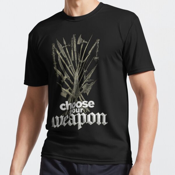 Item preview, Choose your weapon designed and sold by sampalisdesign.