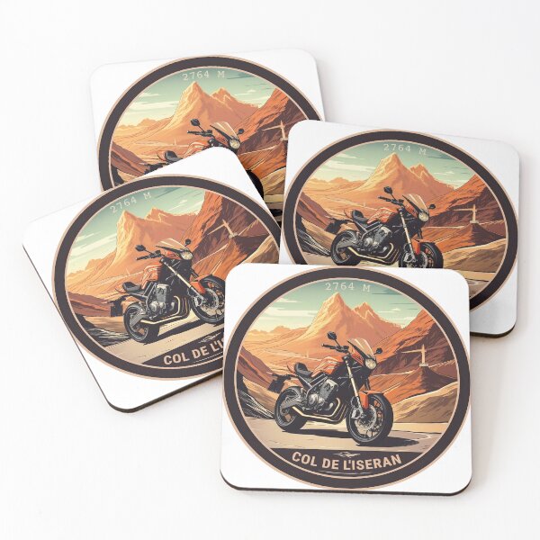Item preview, Col De L'Iseran Moto Sticker designed and sold by ronengel.