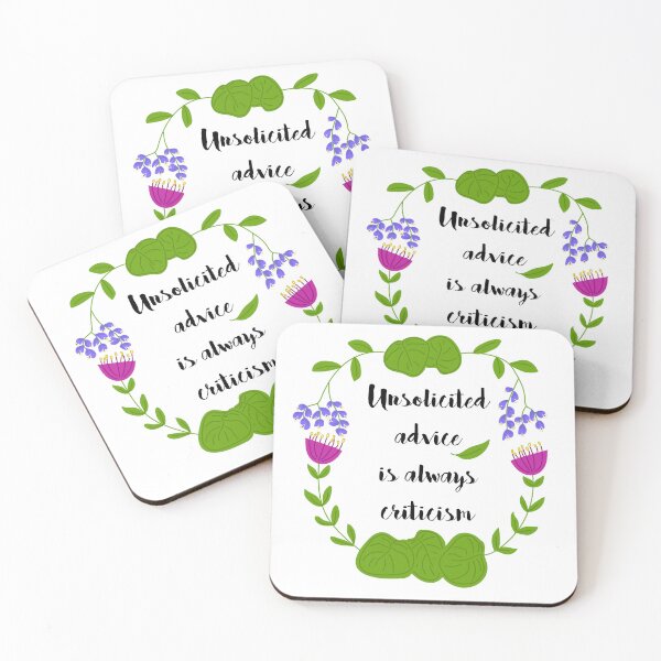 Item preview, Unsolicited Advice designed and sold by TillaCrowne.