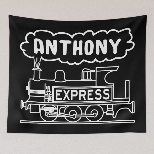 Item preview, Anthony Boys Name Steam Train Locomotive For Anthony designed and sold by Maljonic.