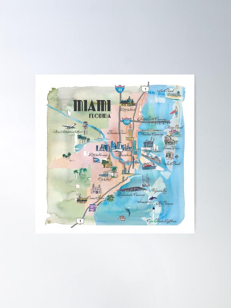 vintage Miami, Florida Jai-Alai with Map Brochure